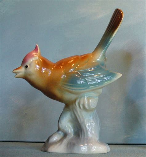 figurines ceramic birds